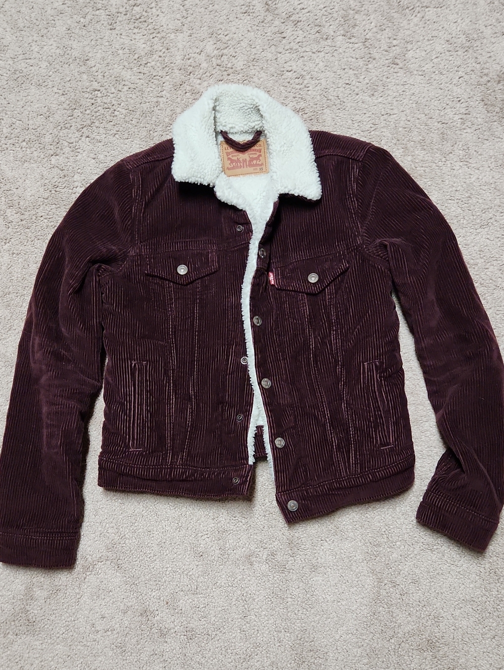 Levi's Corduroy Sherpa Trucker Jacket